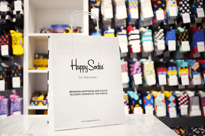 Unikátní produktové obaly Packhelp & Happy Socks